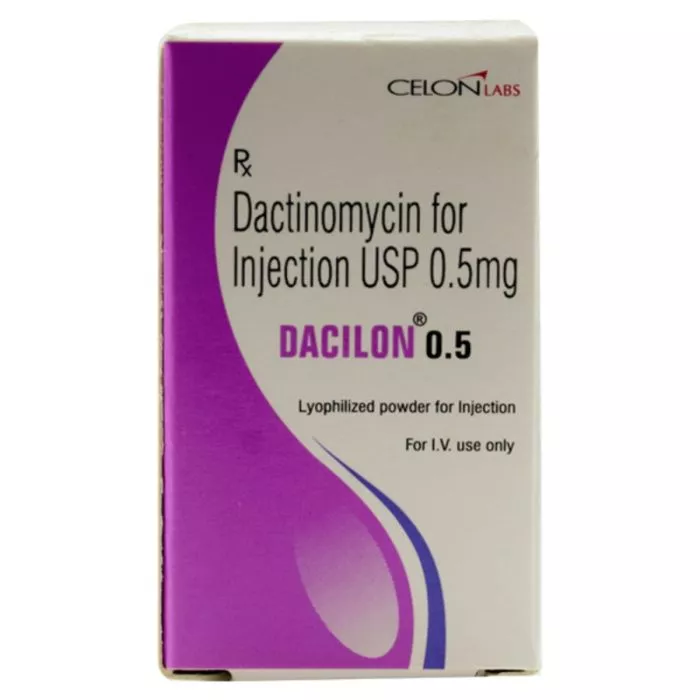 Dacilon 0.5 Mg Injection with Dactinomycin