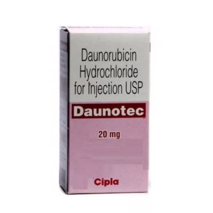 Daunotec 20 Mg Injection with Daunorubicin