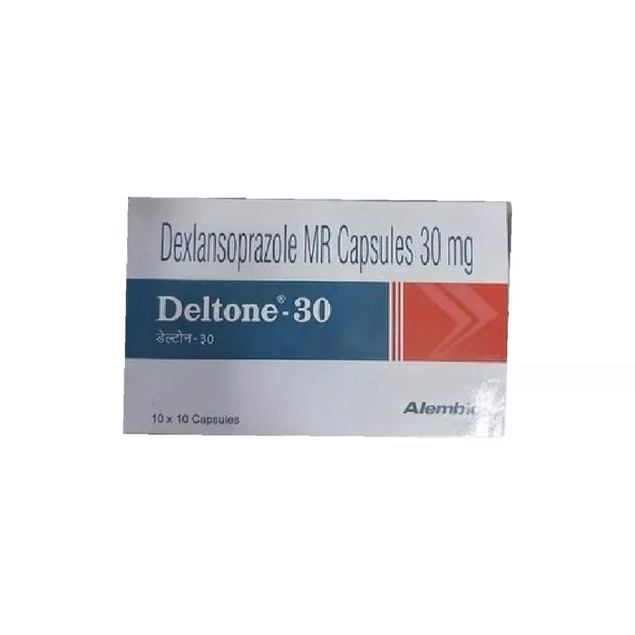 Deltone 30 Mg Capsule with Dexlansoprazole