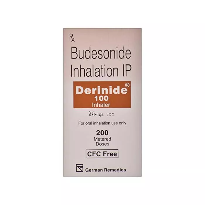 Derinide 100 Inhaler CFC Free with Budesonide