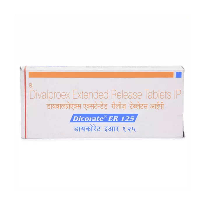 Dicorate ER 125 Mg with Divalproex               