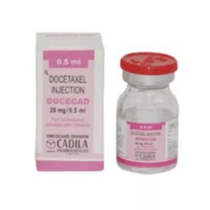 Docecad 120 Mg Injection with Docetaxel