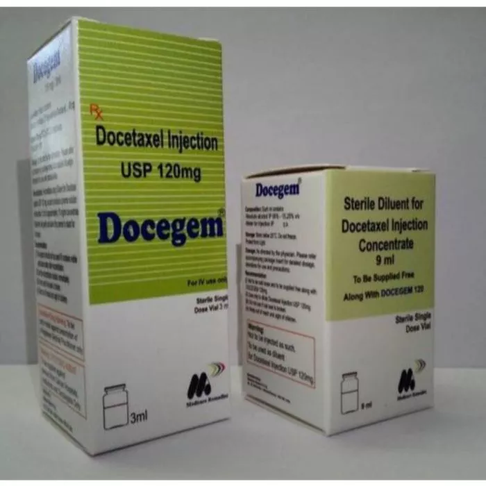 Docegem 120 Mg Injection with Docetaxel