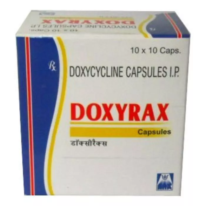 Doxyrax 100 Mg Capsule with Doxycycline