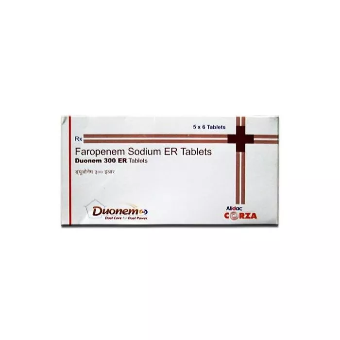 Duonem 300 ER Tablet with Faropenem