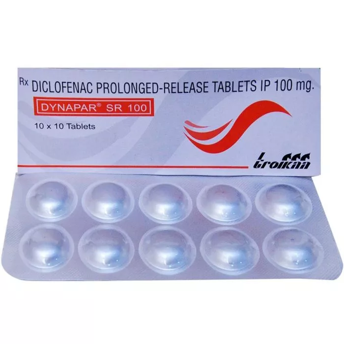 Dynapar SR 100 Tablet with Diclofenac
