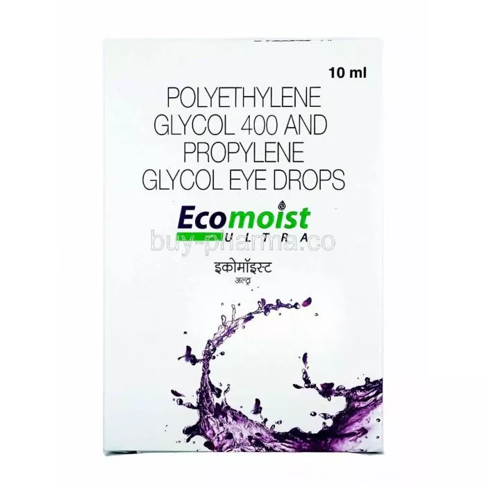 Ecomoist Ultra Eye Drop With Polyethylene Glycol , Propylene Glycol 