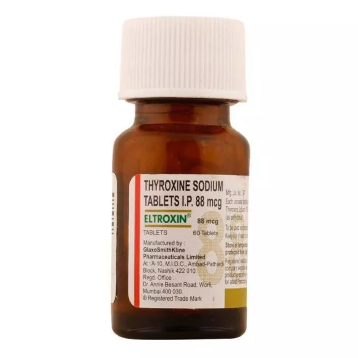 Eltroxin 88 mcg Tablet with Thyroxine-Levothyroxine