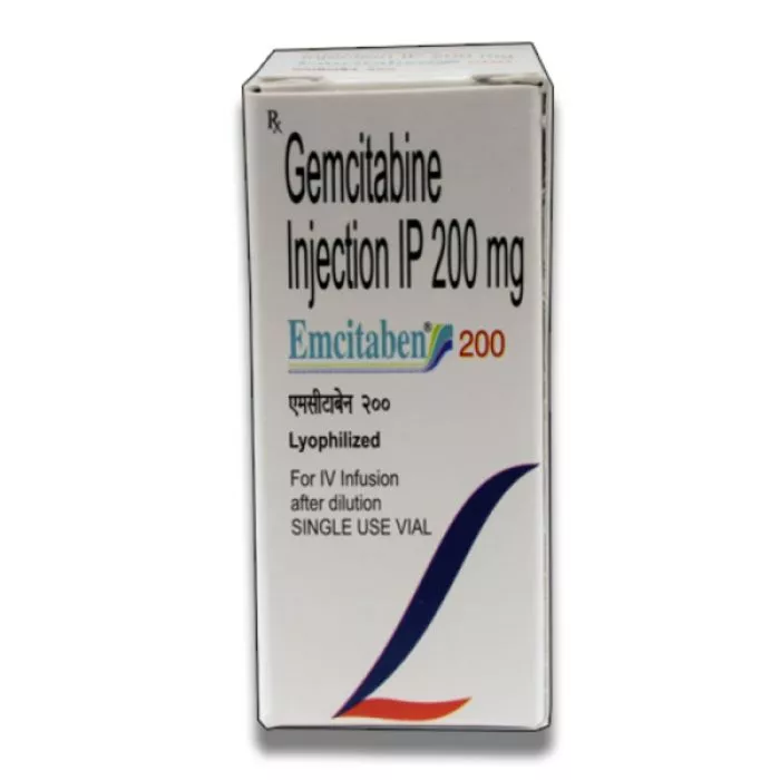 Emcitaben 200 Mg Injection with Gemcitabine