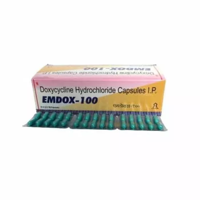 Emdox 100 Mg Capsule with Doxycycline