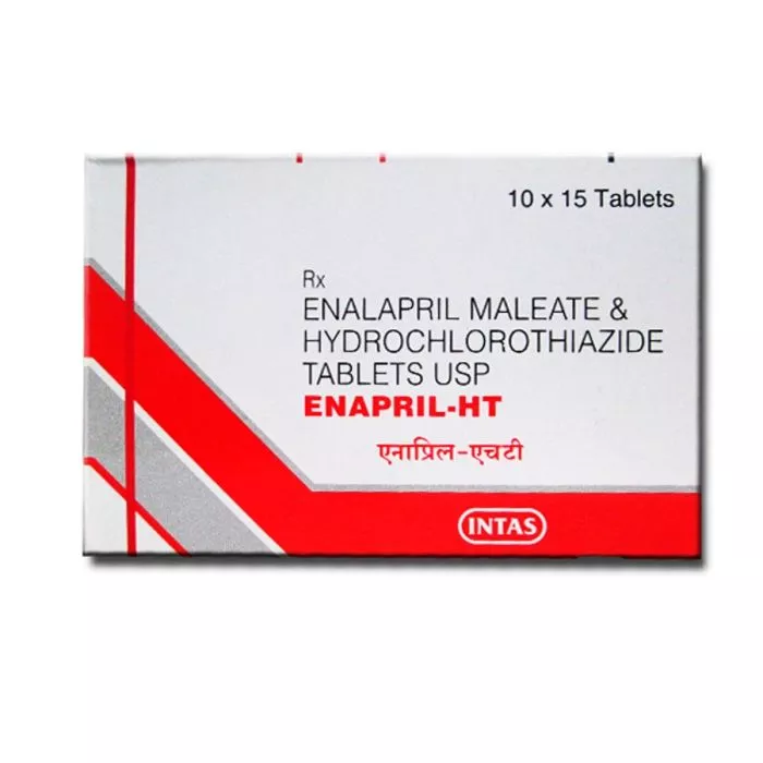 Enapril HT 10+25 Mg with Enalapril and Hydrochlorothiazide                