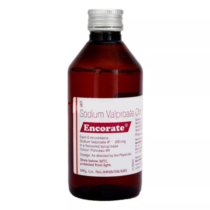 Encorate Oral Solution with Sodium Valproate