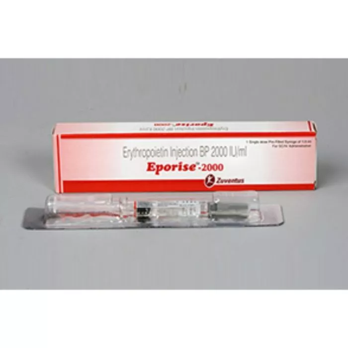 Eporise 2000 IU Injection with Recombinant Human Erythropoietin Alfa