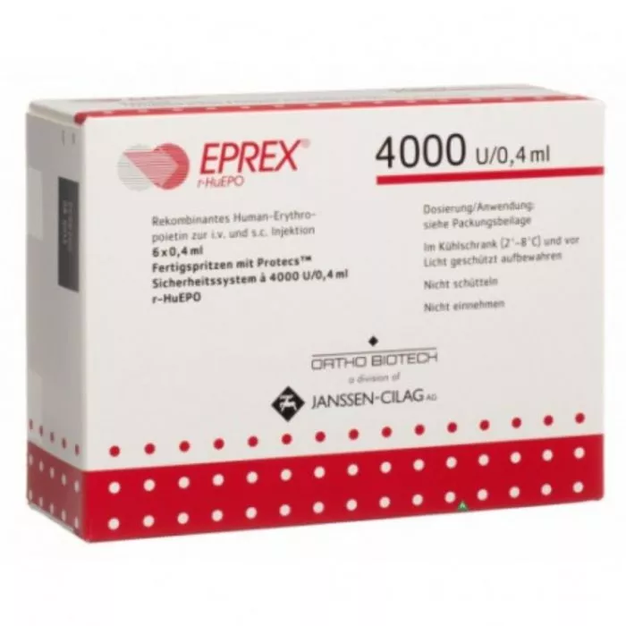 Eprex 40000 IU Injection with Recombinant Human Erythropoietin Alfa