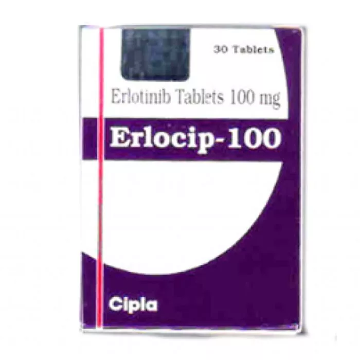 Erlocip 100 Mg with Erlotinib                      