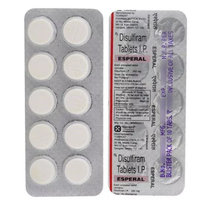 Esperal Tablet with Disulfiram