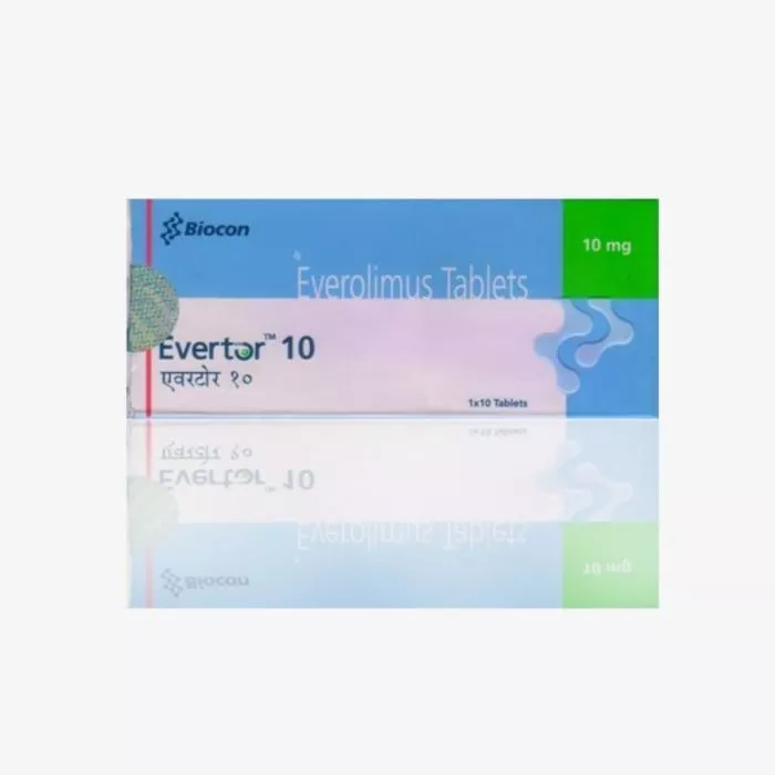 Evertor 10 Mg Tablets with Everolimus