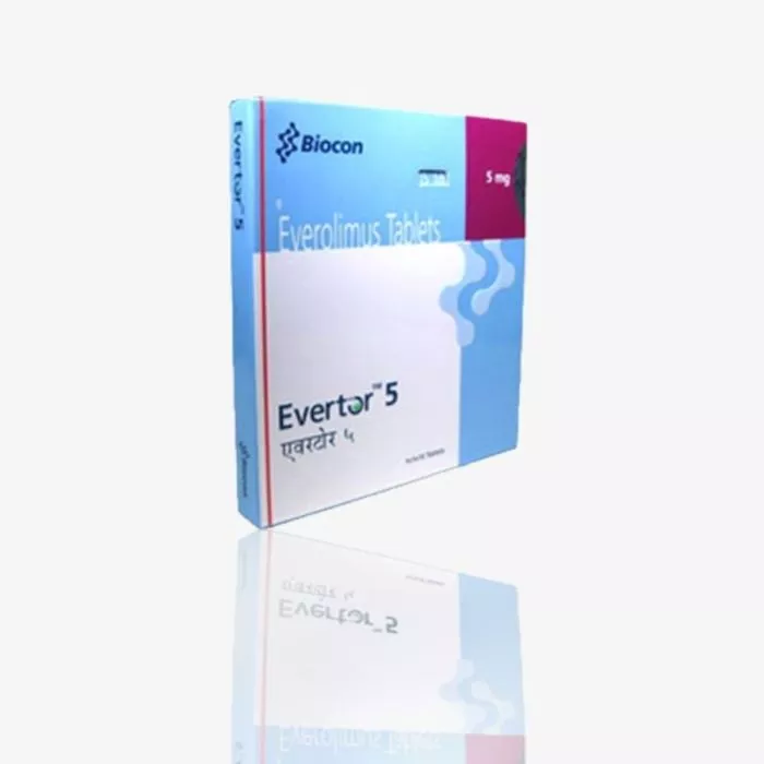 Evertor 5 Mg Tablets with Everolimus