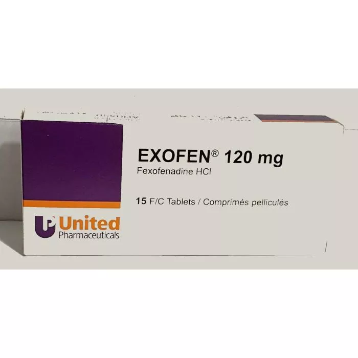 Exofen 120 Mg Tablet with Fexofenadine