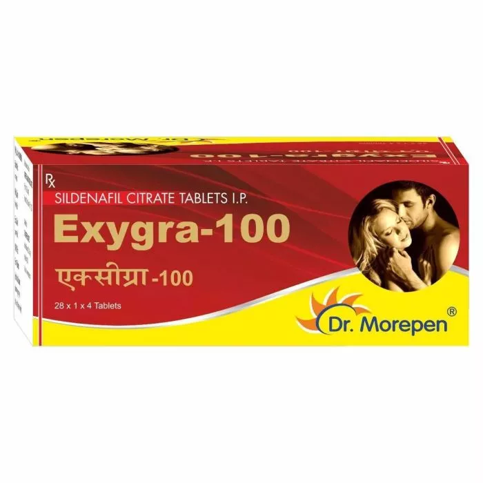 Exygra 100 Mg Tablet with Sildenafil                      