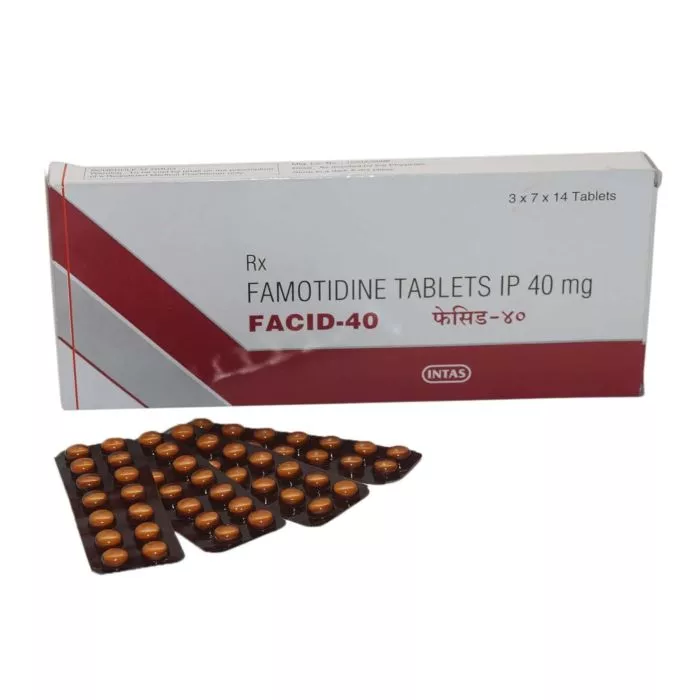Facid 40 Mg with Famotidine     