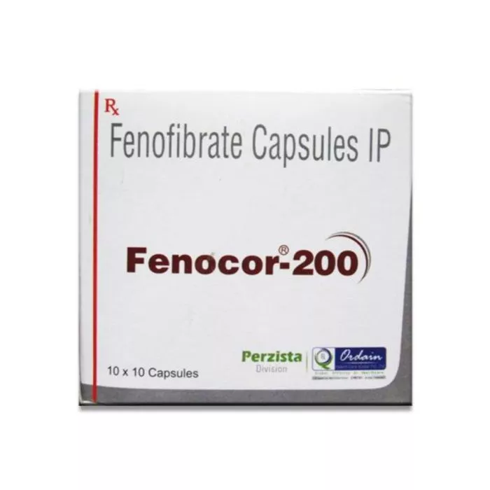 Fenocor 200 Capsule with Fenofibrate