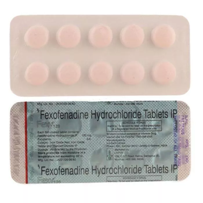 Fexy 120 Tablet with Fexofenadine