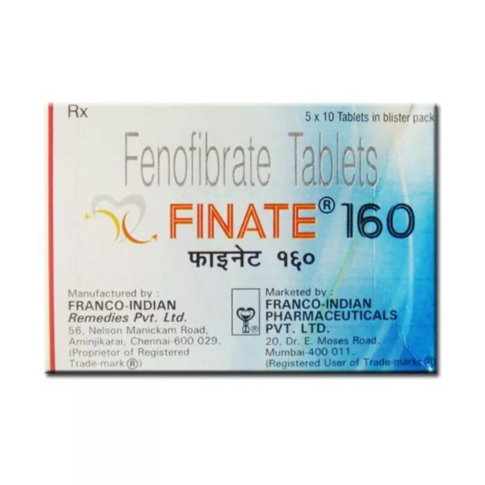 Finate 160 Tablet with Fenofibrate