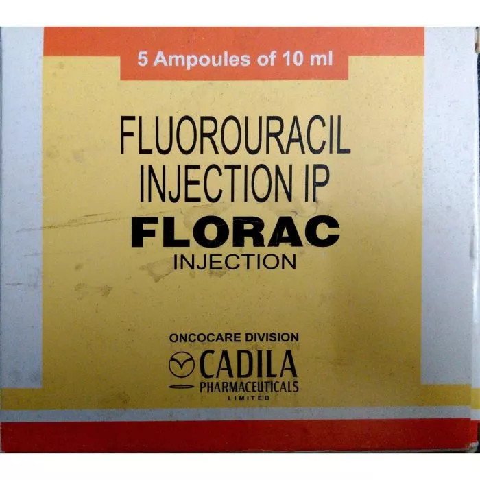 Florac 500 Mg Injection 10 ml with Fluorouracil