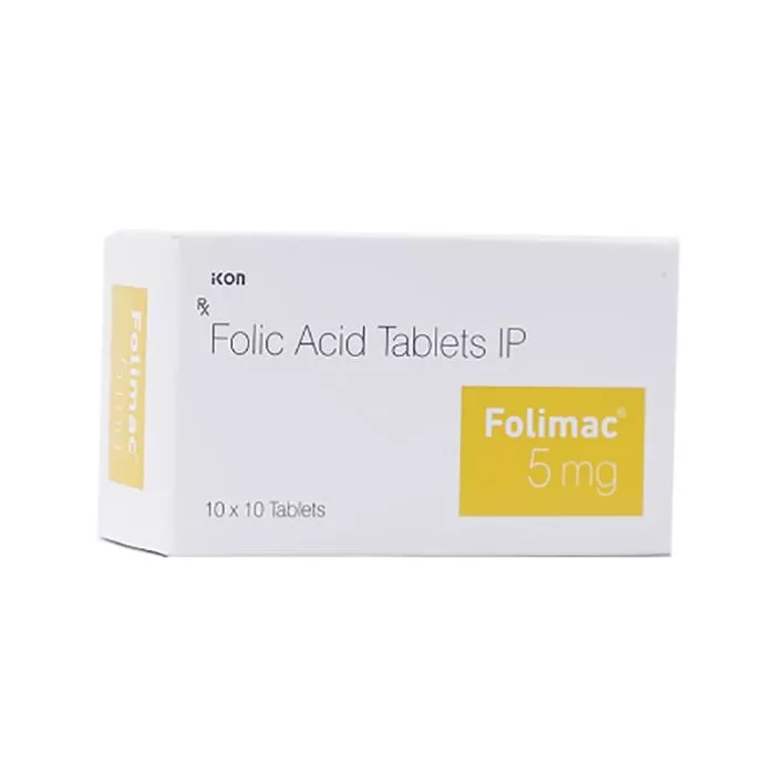 Folimac 5 Mg Tablet with Folic Acid