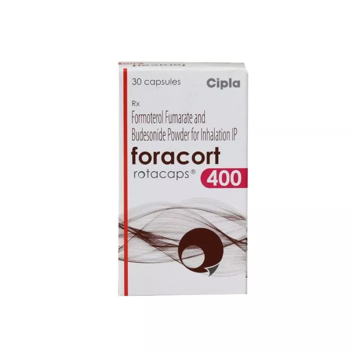 Foracort-Rotacaps-400-mcg+6-mcg with Budesonide + Formoterol Fumarate