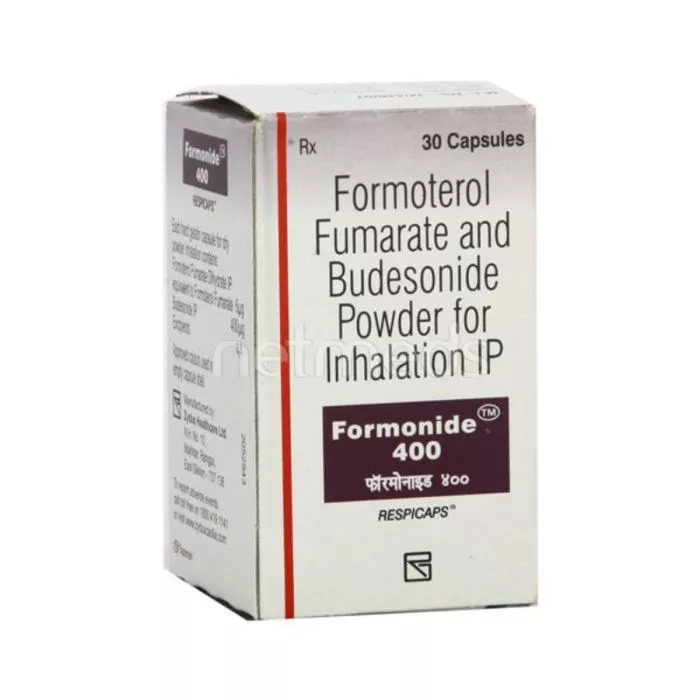 Formonide 400 Capsule with Formoterol and Budesonide                     