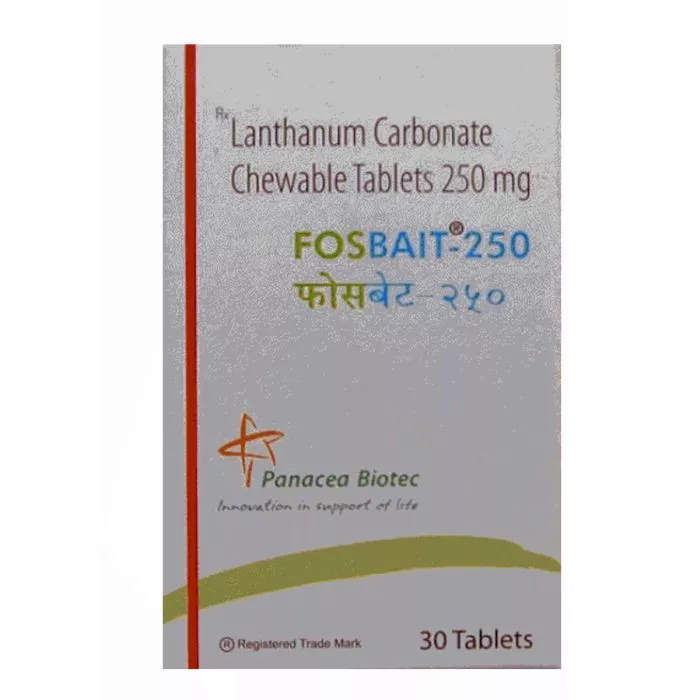 Fosbait 500 Mg Tablet with Lanthanum Carbonate       