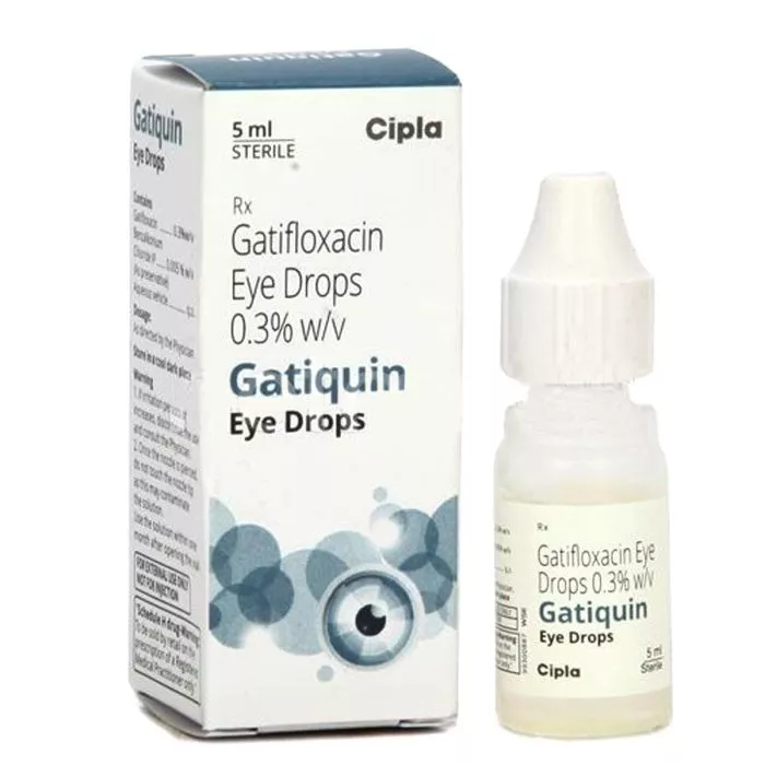 Gatiquin 5 ml with Gatifloxacin