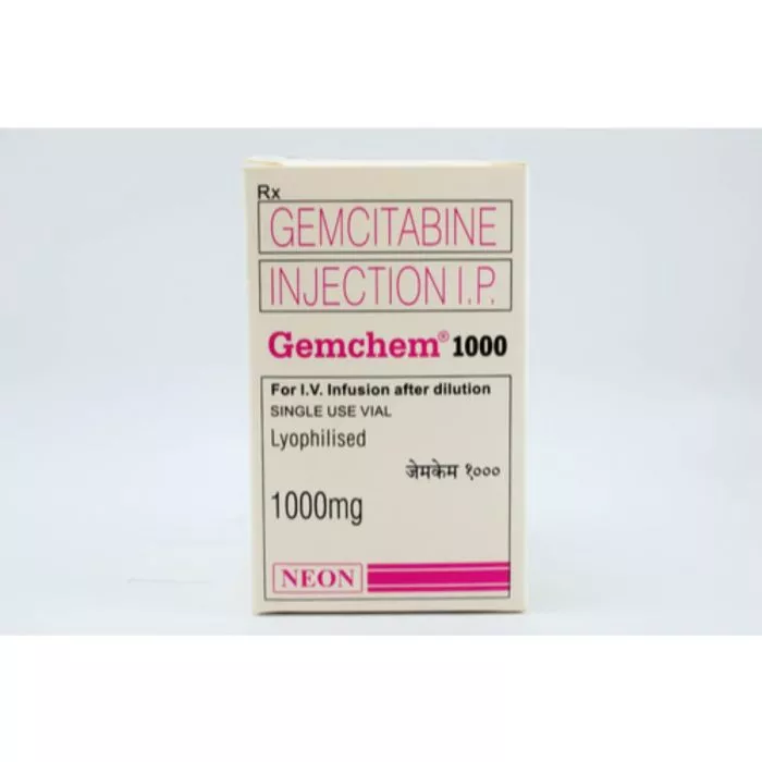 Gemchem 1000 Mg Injection