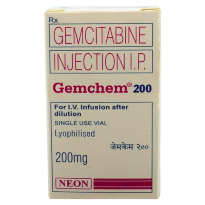 Gemchem 200 Mg Injection with Gemcitabine