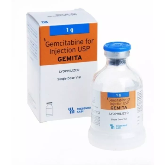 Gemita 1gm/1000 Mg Injection with Gemcitabine