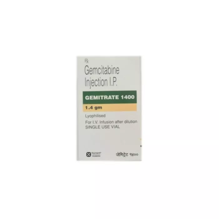 Gemitrate 1000 Mg Injection with Gemcitabine