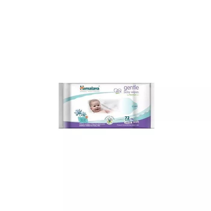 Gentle Baby Wipes 72 pcs. Pack                      