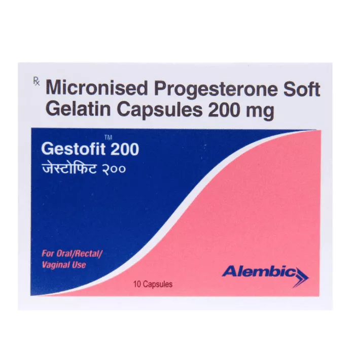 Gestofit 200 Capsule with Progesterone