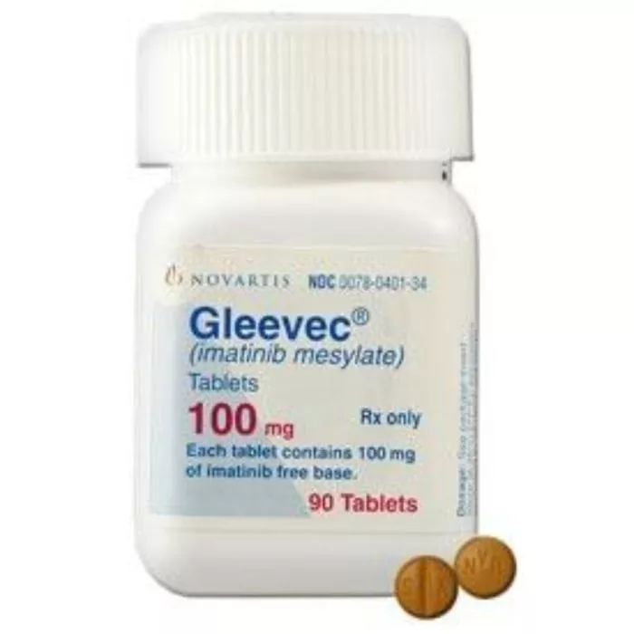 Gleevac 100 Mg Tablet with Imatinib mesylate