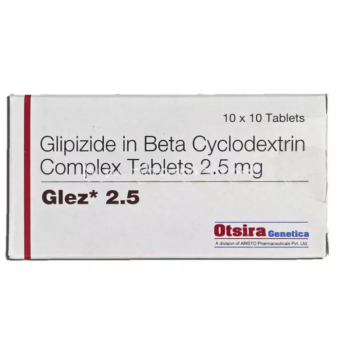 Glez 2.5 Mg with Glipizide                     