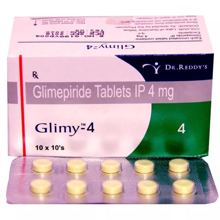 Glimy 4 Tablet with Glimepiride