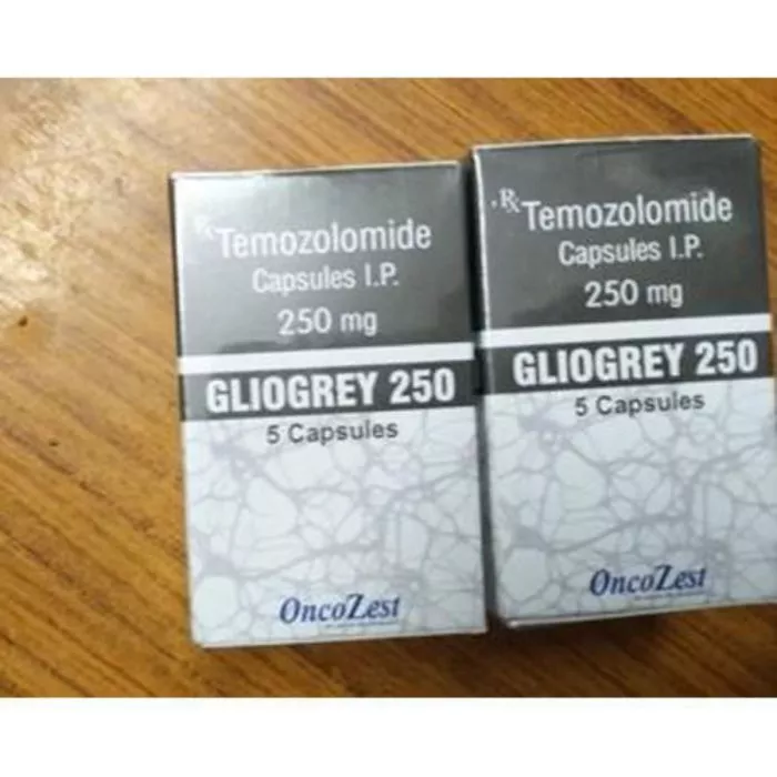 Gliogrey 100 mg Capsule with Temozolomide