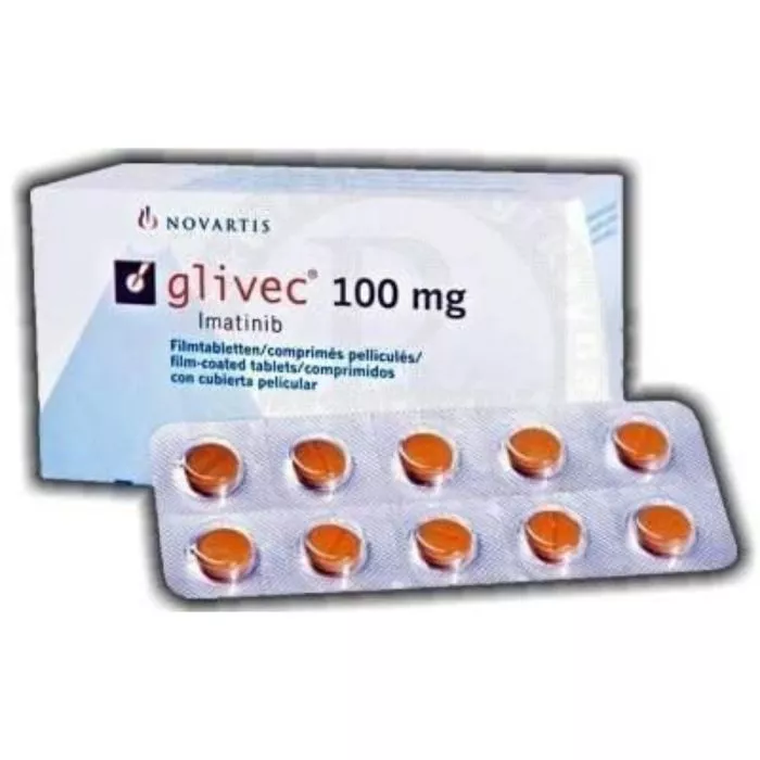 Glivec 100 Mg Tablet with Imatinib mesylate