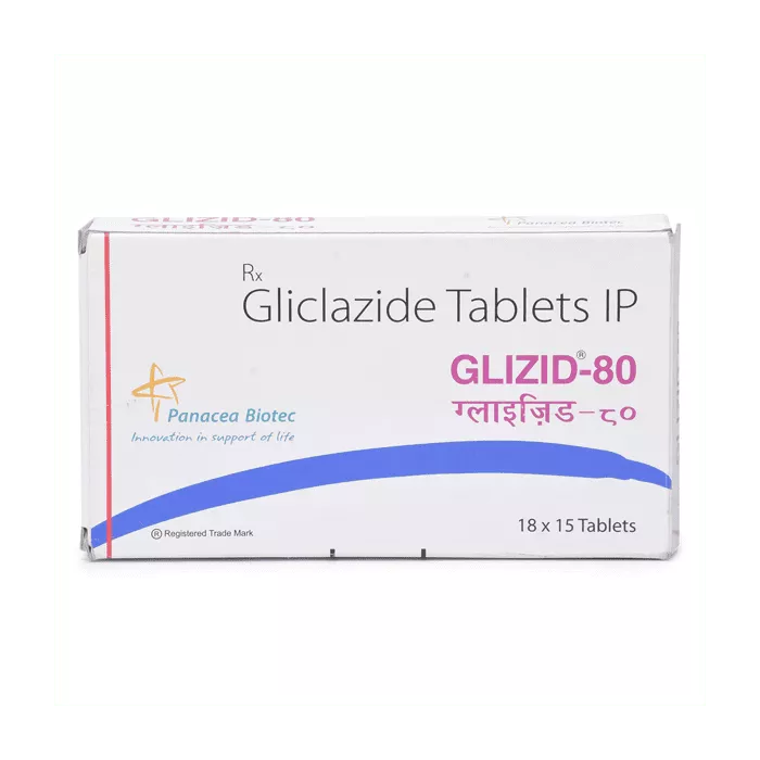 GLIZID 80 Mg with Gliclazide   