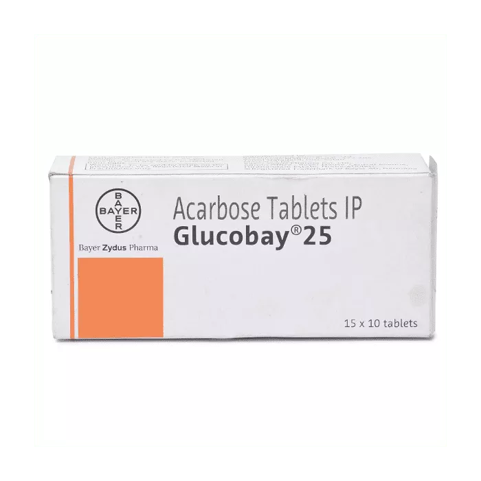 Glucobay 25 Mg with Acarbose  