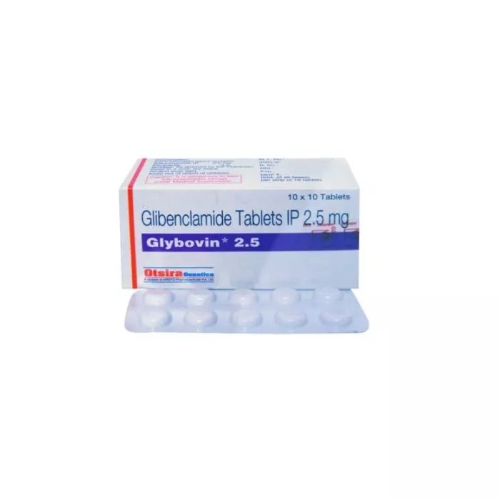 Glybovin 2.5mg Tablet with Glibenclamide