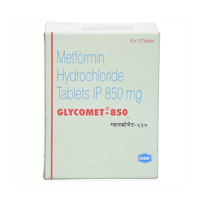Glycomet 850 Mg with Metformin Hcl    
