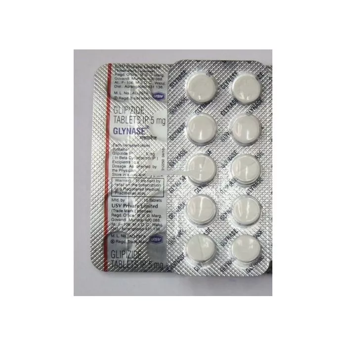 Glynase Tablet with Glipizide